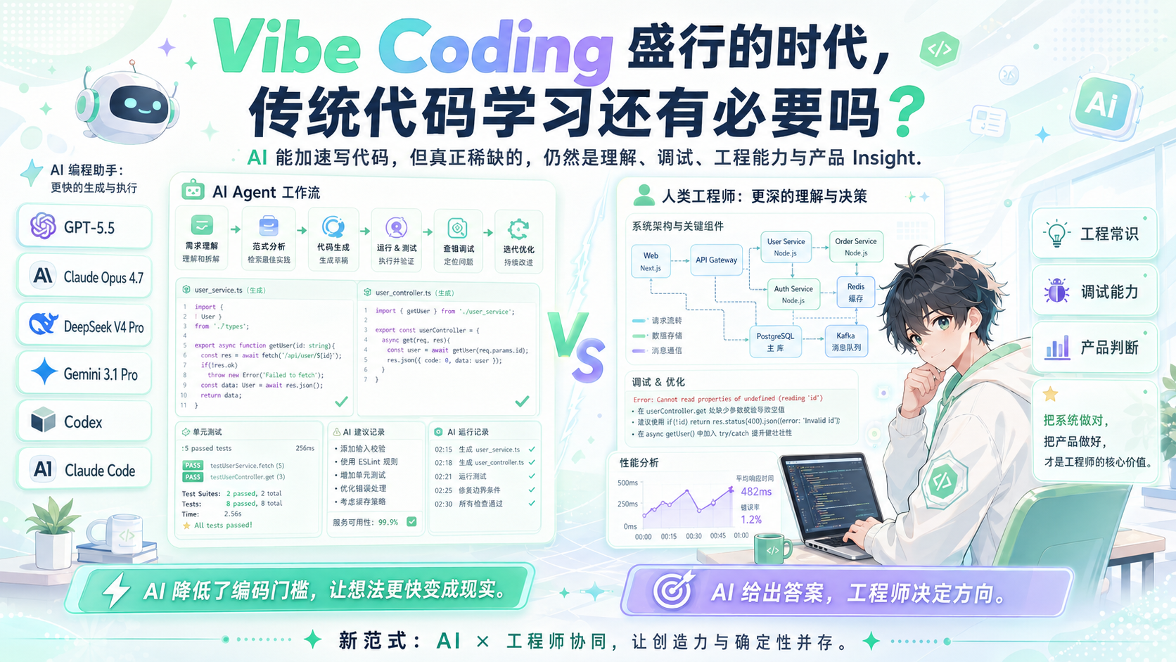 Vibe Coding盛行的时代，传统代码学习还有必要吗？